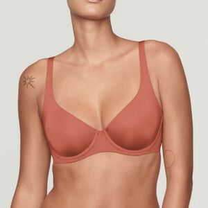 CUUP - THE SCOOP in Clay - Silky-Smooth in MicrofiberUnderwire Bra